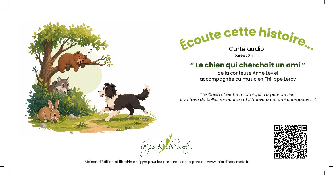 Carte postale audio – Le chien